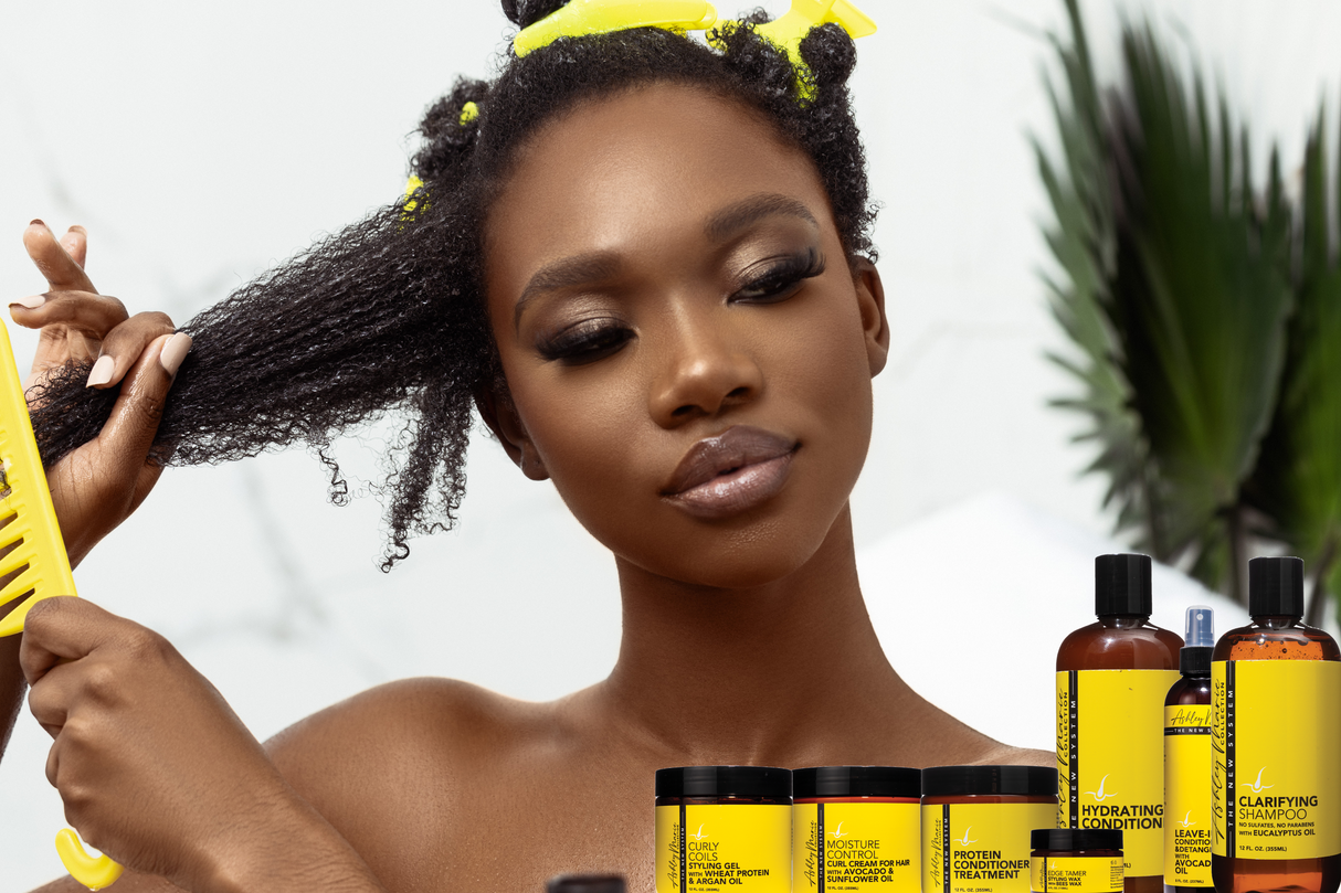 Moisturizing Shampoo - Ashley Marie Collection - No Sulfates No Parabens - The Hair Diagram - 12oz