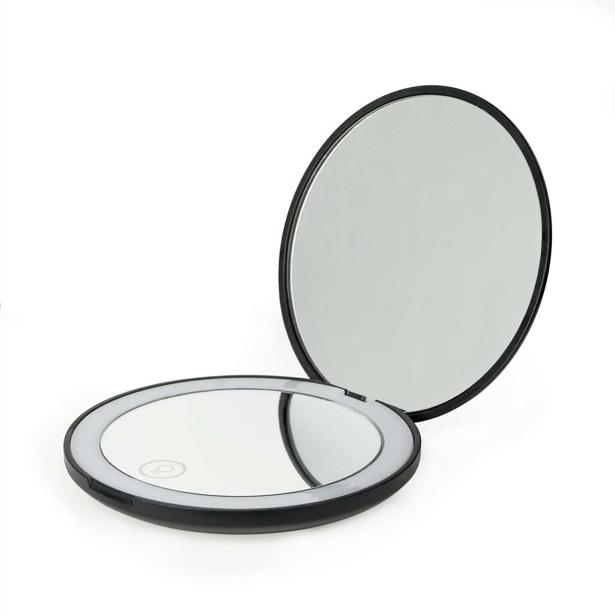 Compact LED Rechargeable Mirror for Lace Touch-Ups & Makeup By The Hair Diagram®