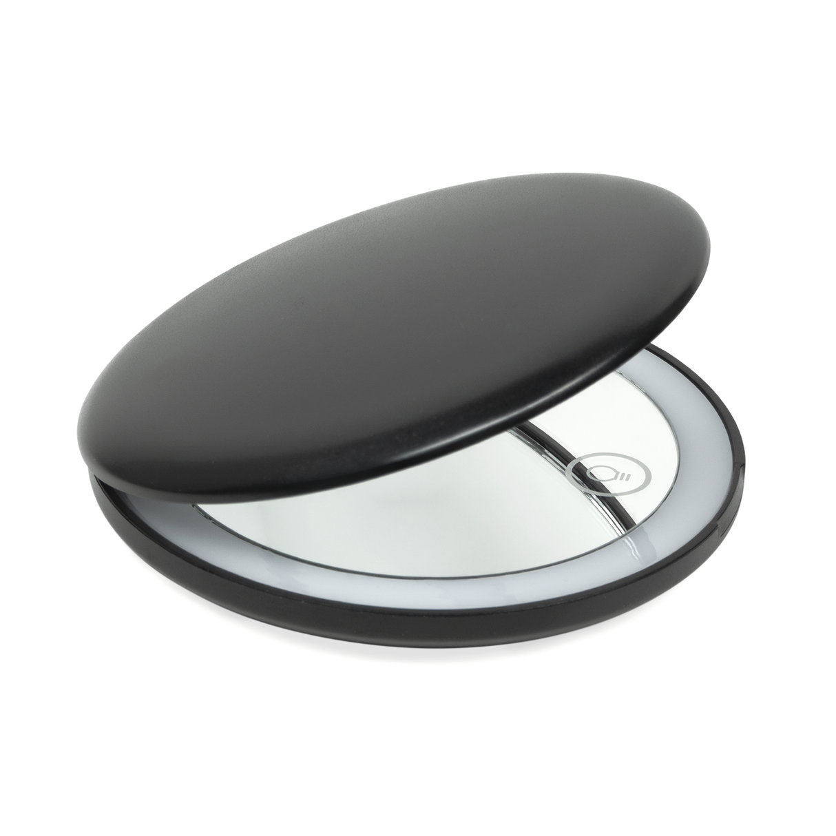 Compact LED Rechargeable Mirror for Lace Touch-Ups & Makeup By The Hair Diagram®