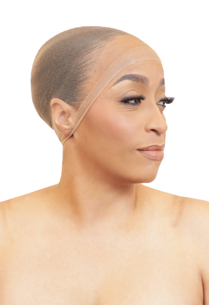 Ultra-Thin HD Wig Cap by The Hair Diagram for Wig Wearers Compatible with Bold Hold Products - Nude Wig Cap for Seamless Wig Application