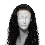 Sofia - 5x5 Invisible HD Lace Closure Wig - Glueless - Waterwave (WW) - Tiny Knots - Natural (1B) from Royal Hair Rehab