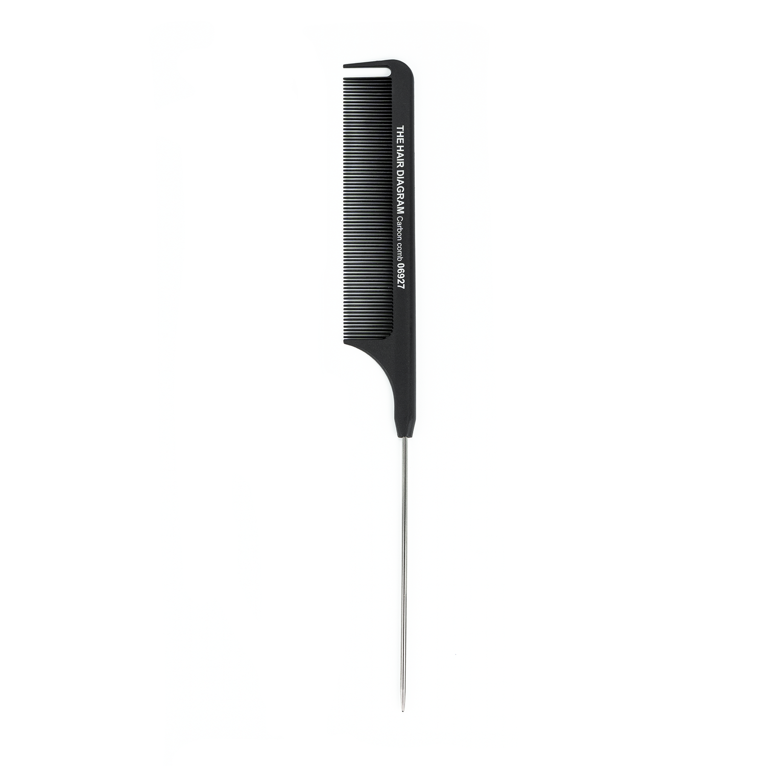 The Hair Diagram Professional Heat-Resistant Carbon Comb – Black