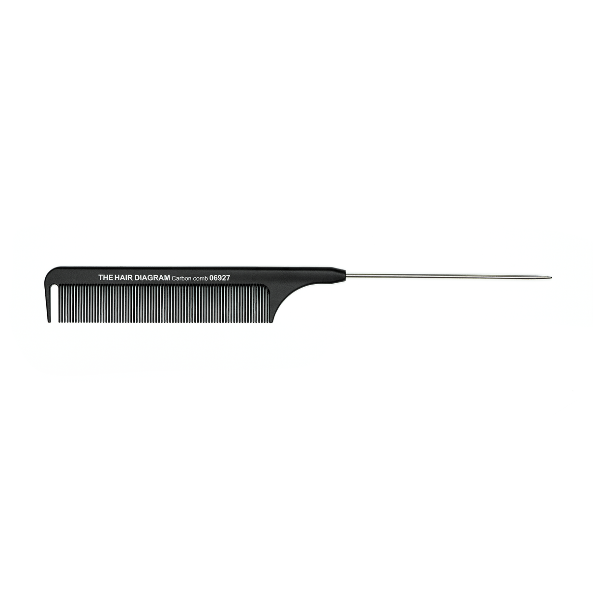 The Hair Diagram Professional Heat-Resistant Carbon Comb – Black