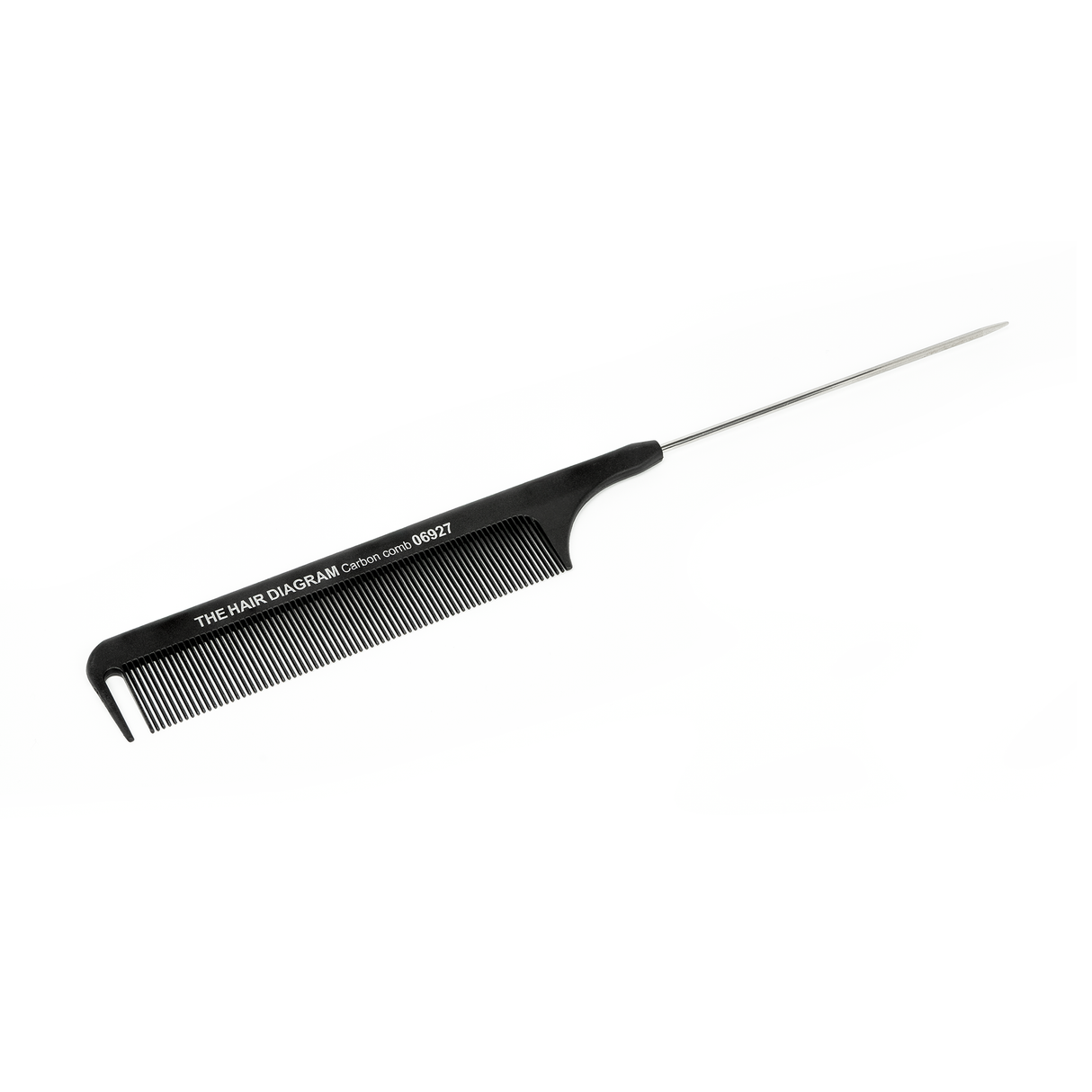 The Hair Diagram Professional Heat-Resistant Carbon Comb – Black