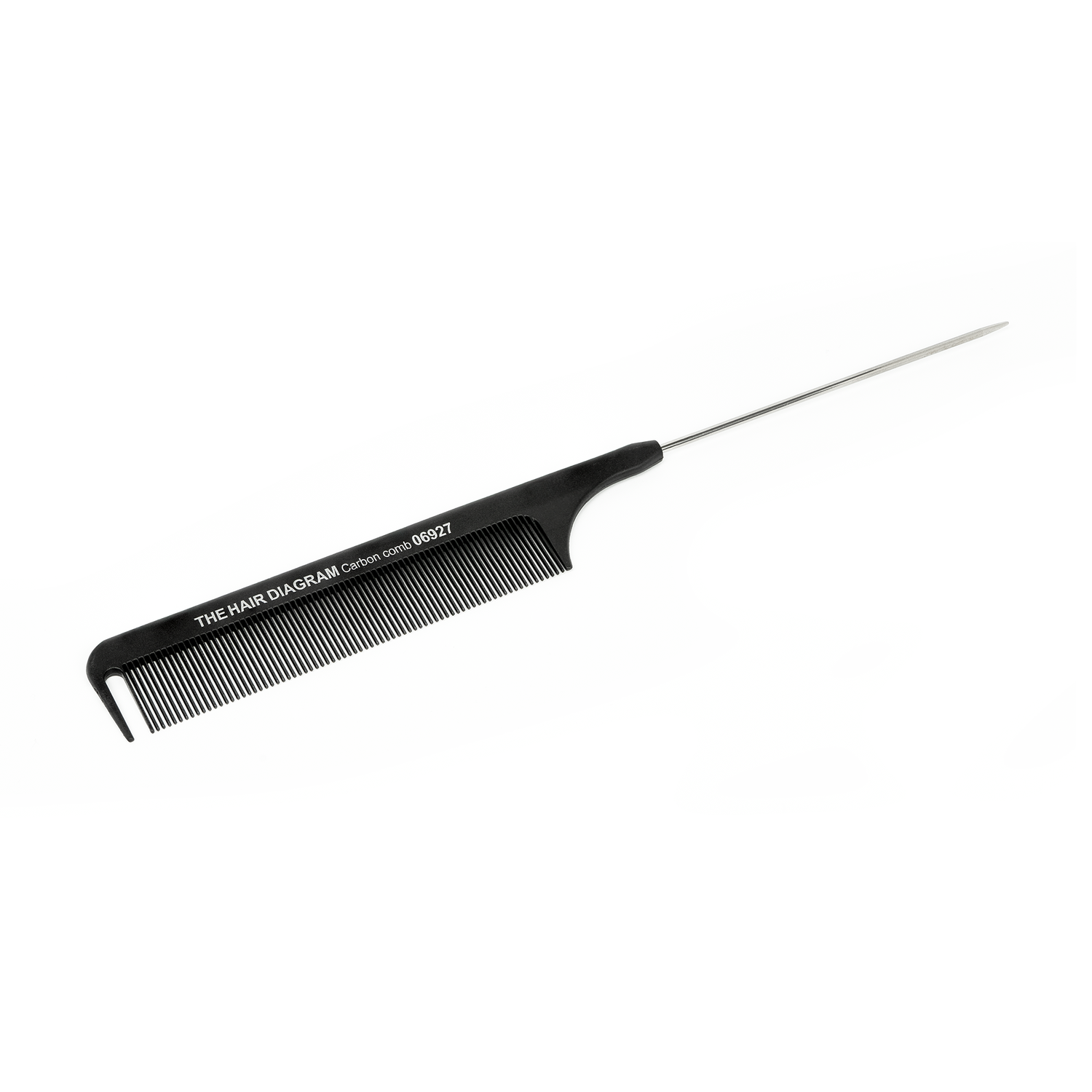 The Hair Diagram Professional Heat-Resistant Carbon Comb – Black
