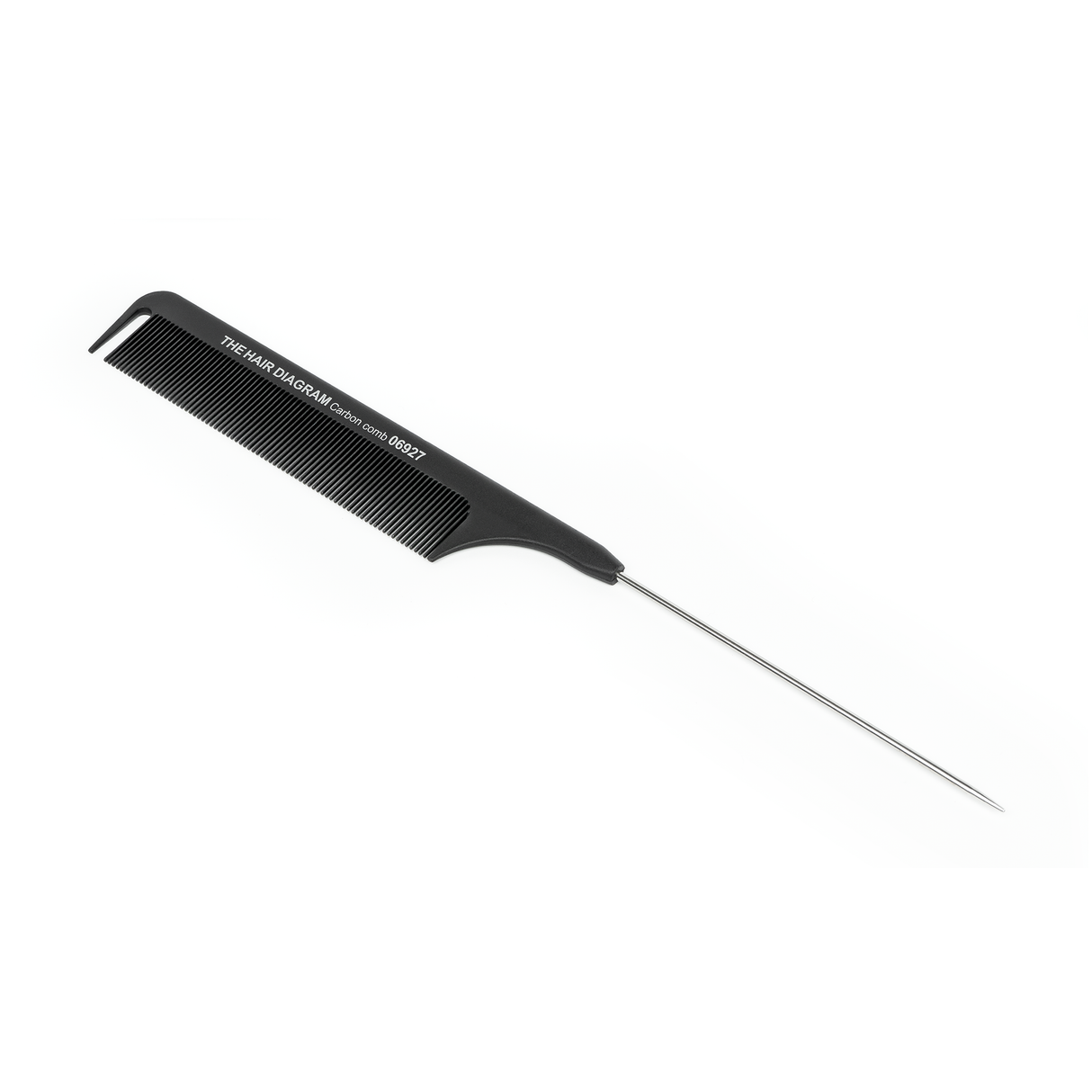 The Hair Diagram Professional Heat-Resistant Carbon Comb – Black