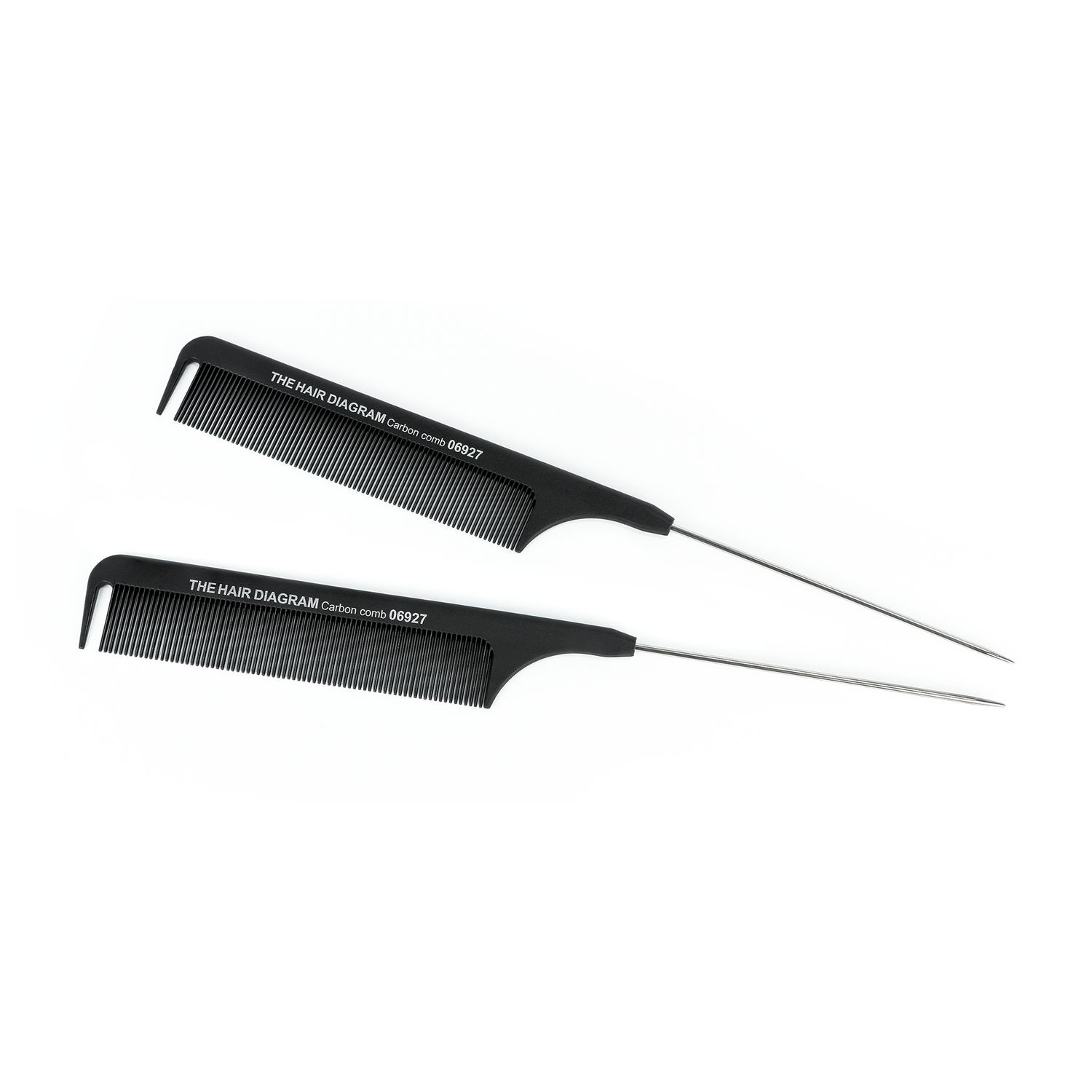 The Hair Diagram Professional Heat-Resistant Carbon Comb – Black
