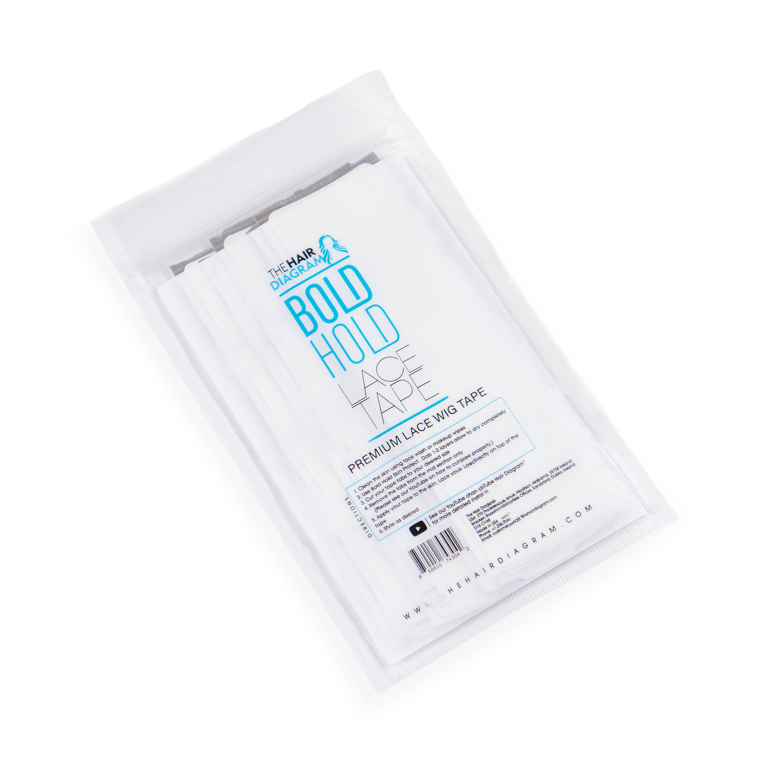 Bold Hold Lace Wig Tape For Lace Wigs by The Hair Diagram