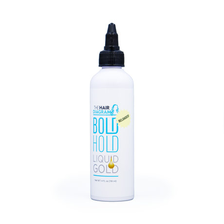 Bold Hold Liquid Gold Reloaded - Temporary Hold Gel For Wigs and Baby Hair - Travel Size by The Hair Diagram