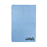 Microfiber Multi Use Towel - Hair Towel, Gym Towel, Cleaning Towel, Light Blue by The Hair Diagram - 16"x24" - 1 pc