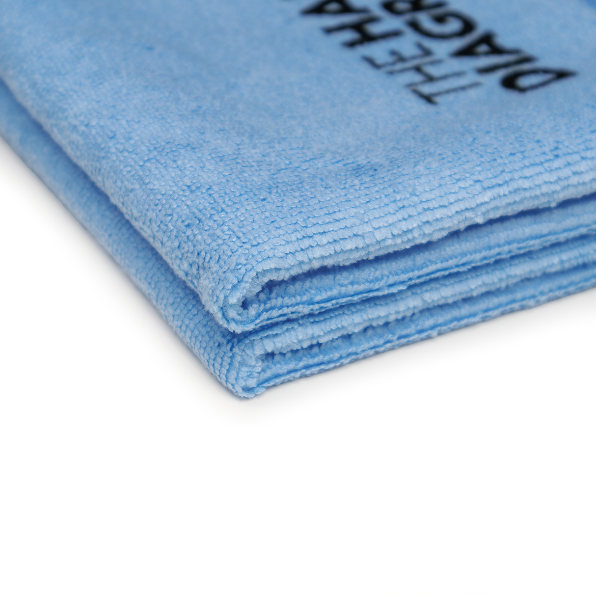 Microfiber Multi Use Towel - Hair Towel, Gym Towel, Cleaning Towel, Light Blue by The Hair Diagram - 16"x24" - 1 pc