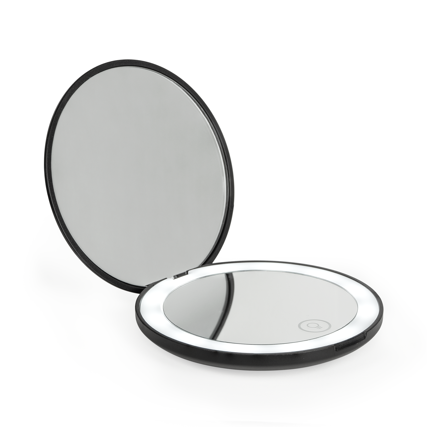 Compact LED Rechargeable Mirror for Lace Touch-Ups & Makeup  By The Hair Diagram®