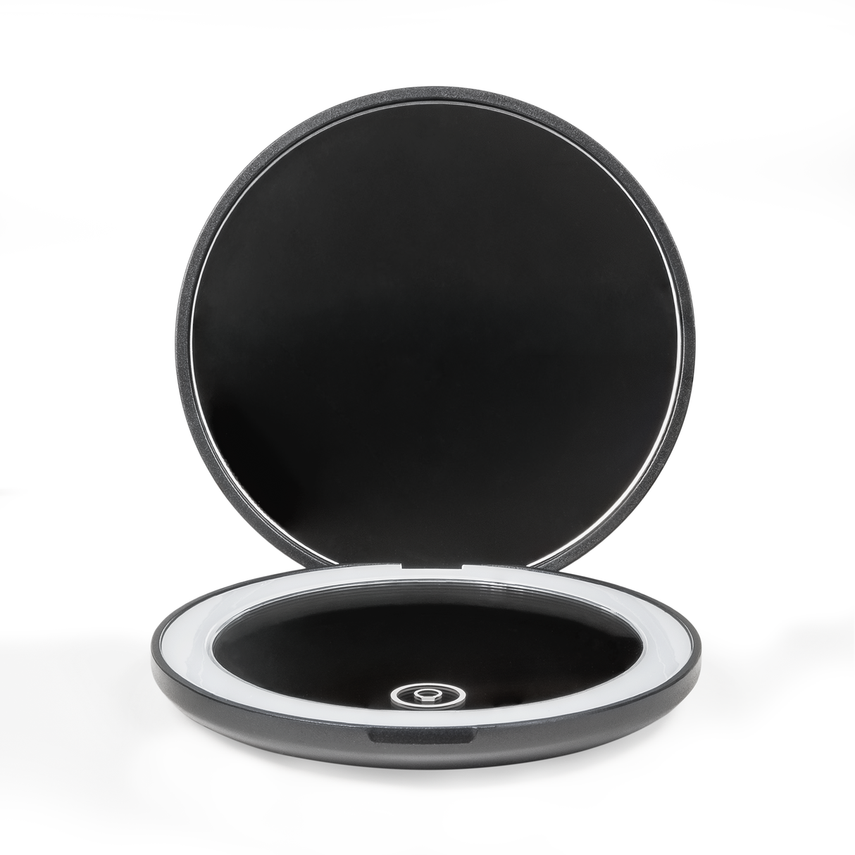 Compact LED Rechargeable Mirror for Lace Touch-Ups & Makeup  By The Hair Diagram®