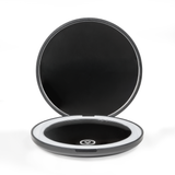 Compact LED Rechargeable Mirror for Lace Touch-Ups & Makeup  By The Hair Diagram®