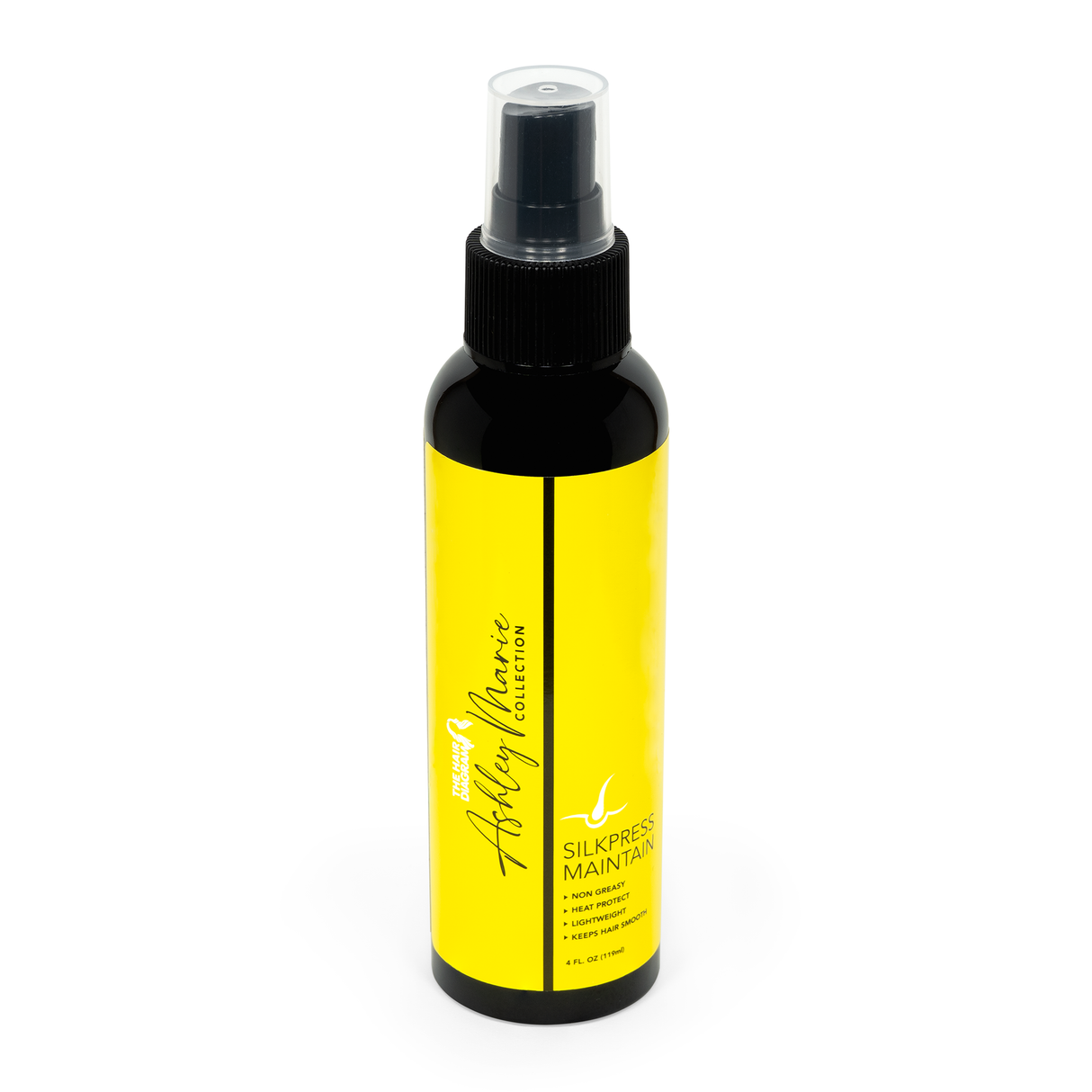 The Ashley Marie Silkpress Maintain Heat Protectant - 4oz by The Hair Diagram
