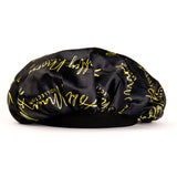 Ashley Marie Collection Satin Bonnet for Sleeping Hair Protection by The Hair Diagram