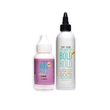 Bold Hold Active Lace Wig Glue 1.3oz & Liquid Gold 4oz Combo Pack by The Hair Diagram