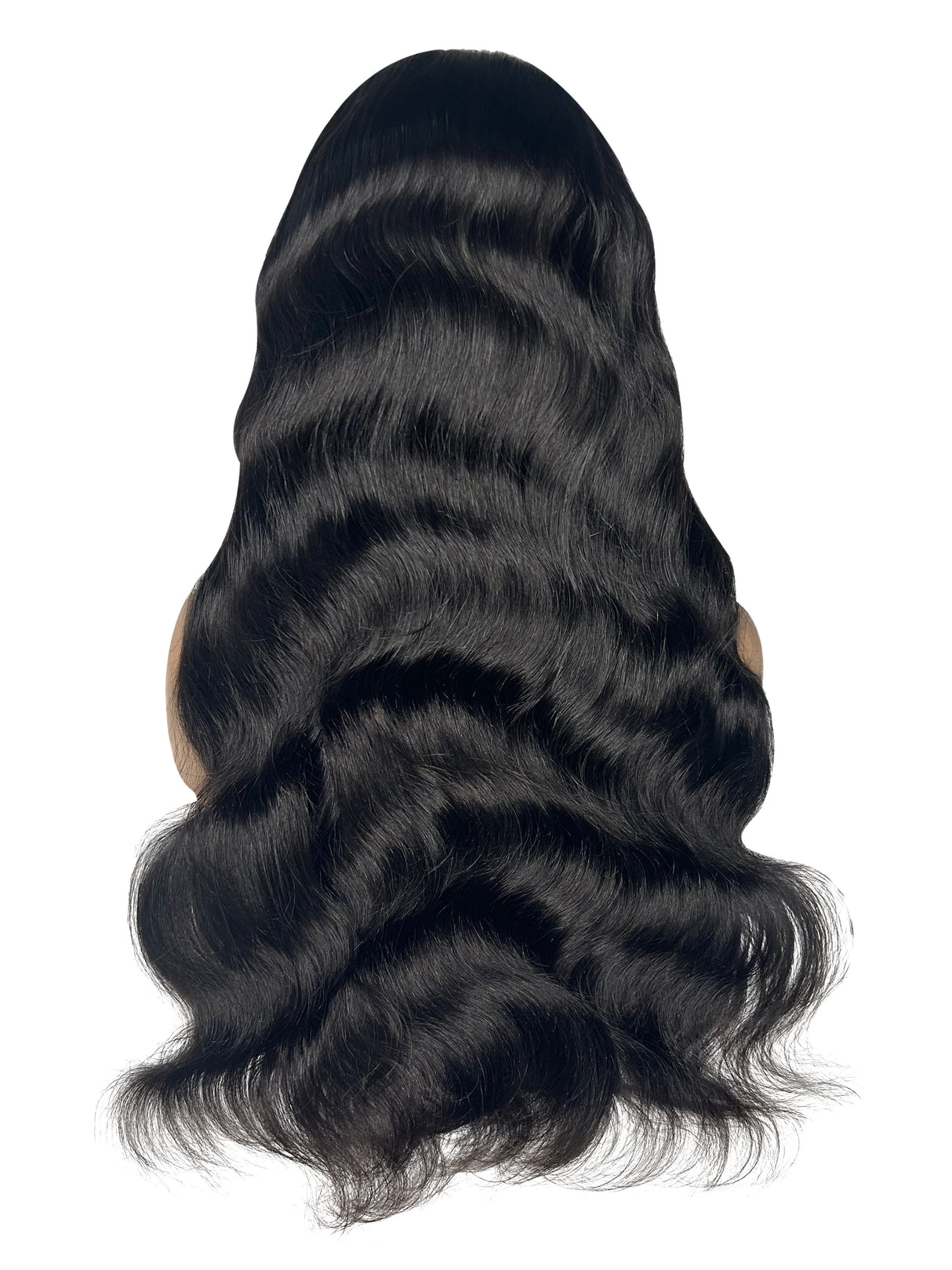 Natalie - 5x5 Invisible HD Lace Closure Wig - Glueless - Bodywave - Tiny Knots - Natural (1B) from Royal Hair Rehab