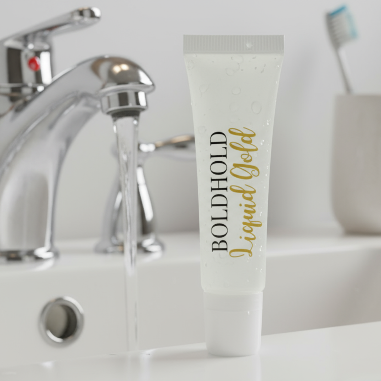 Bold Hold Liquid Gold Glider .5oz  - Temporary Hold by The Hair Diagram Travel Size
