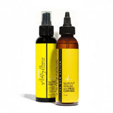 The Ashley Marie Collection SilkOut Serum + SilkPress Heat Maintain Bundle by The Hair Diagram | Smooth, Shine & Heat Protection