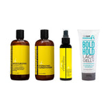 The Ashley Marie Collection Wig & Natural Hair Care Kit | Bold Hold Lace Gelly, Moisturizing Shampoo, Hydrating Conditioner & Leave-In Protector by The Hair Diagram