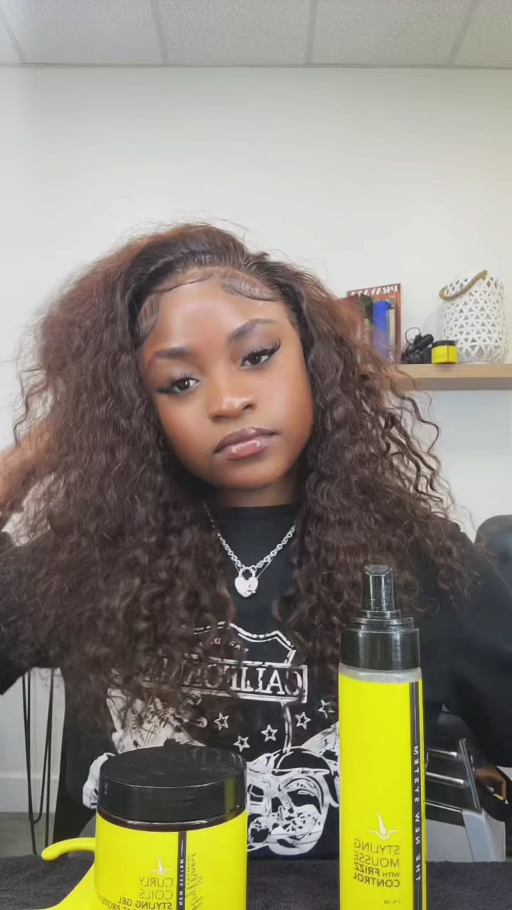 Curly Coil Styling Gel with Wheat Protein and Argan Oil Ashley Marie