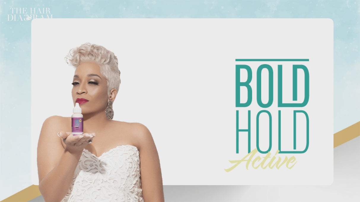 Bold Hold Active Reloaded Lace Wig Adhesive (1.3 oz) – Maximum Hold for Oily Skin & Active Lifestyles | By The Hair Diagram®