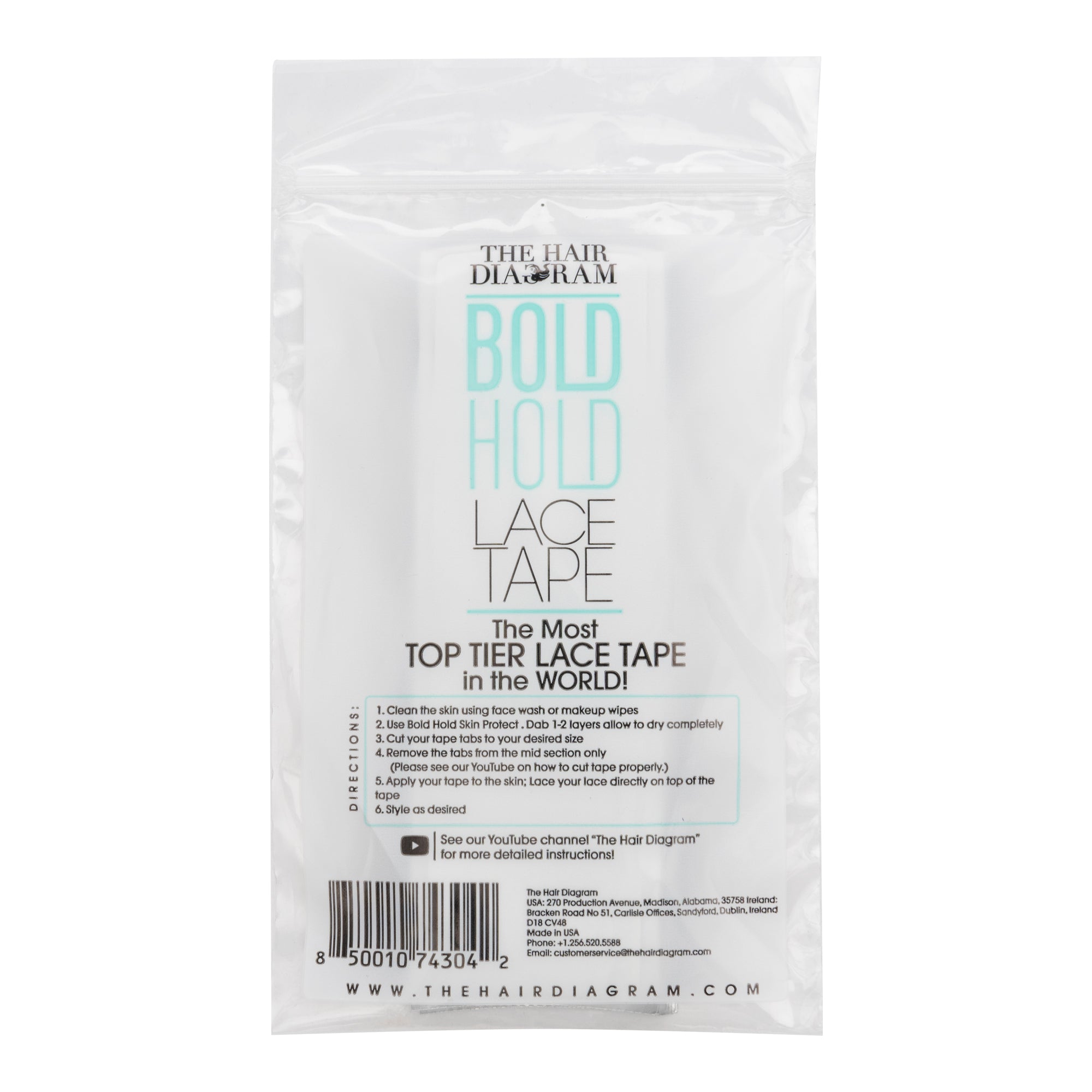 Bold Hold Lace Wig Tape