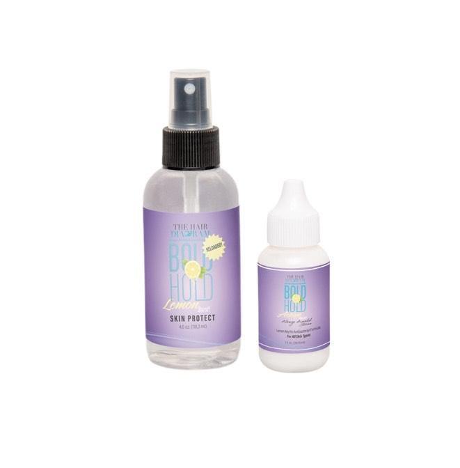 Bold Hold Active Burst &  Bold Hold Lemon Burst Skin Protect - Combo Pack with Makeup Bag - The Hair Diagram